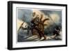 Quixote - Flying Horse-Edmond Morin-Framed Art Print