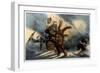 Quixote - Flying Horse-Edmond Morin-Framed Art Print