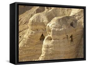 Qumran Caves, Israel, Middle East-Michael DeFreitas-Framed Stretched Canvas