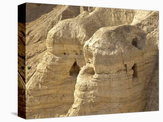 Qumran Caves, Israel, Middle East-Michael DeFreitas-Stretched Canvas