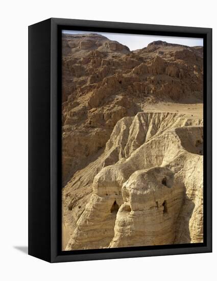 Qumran Caves, Israel, Middle East-Michael DeFreitas-Framed Stretched Canvas