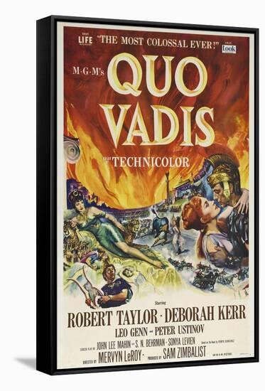 Quo Vadis, 1951, Directed by Mervyn Leroy-null-Framed Stretched Canvas