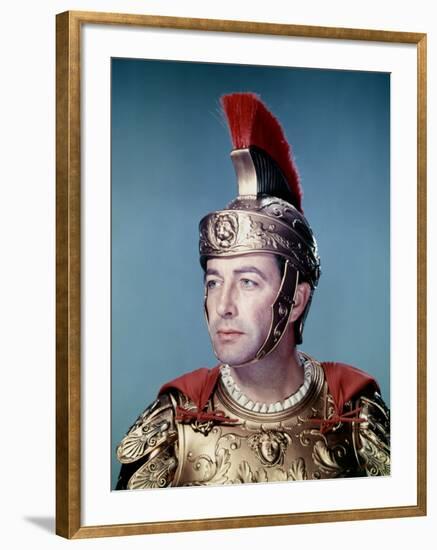 Quo Vadis ? by Mervyn Le Roy with Robert Taylor, 1951 (photo)-null-Framed Photo