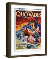 Quo Vadis, Deborah Kerr, Robert Taylor, 1951-null-Framed Art Print