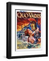 Quo Vadis, Deborah Kerr, Robert Taylor, 1951-null-Framed Art Print