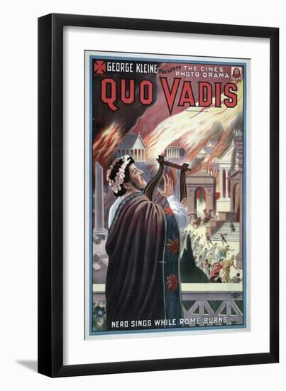 Quo Vadis Movie Poster-null-Framed Giclee Print