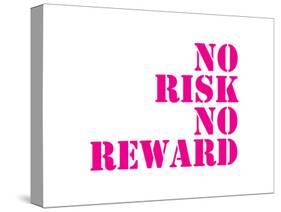 Quote No Risk-Dash of Summer-Stretched Canvas