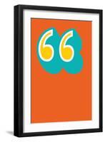 Quotes-Moha London-Framed Giclee Print