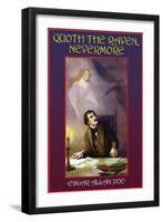 Quoth the Raven-null-Framed Art Print