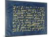 Qur'an Leaf Kairouan, 10th Century-null-Mounted Giclee Print