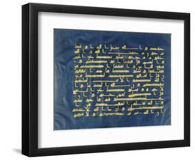 Qur'an Leaf Kairouan, 10th Century-null-Framed Giclee Print
