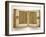 Qur'an Manuscript in Maghribi Script-null-Framed Giclee Print