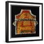 Quran-Holder in Silver, Coral, Wood and Leather, Morocco-null-Framed Giclee Print