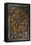 Quran-Holder in Silver, Coral, Wood and Leather, Morocco-null-Framed Stretched Canvas