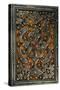 Quran-Holder in Silver, Coral, Wood and Leather, Morocco-null-Stretched Canvas