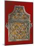 Quran-Holder in Silver, Coral, Wood and Leather, Morocco-null-Mounted Giclee Print