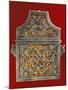 Quran-Holder in Silver, Coral, Wood and Leather, Morocco-null-Mounted Giclee Print