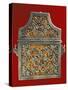 Quran-Holder in Silver, Coral, Wood and Leather, Morocco-null-Stretched Canvas