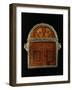 Quran-Holder in Silver, Coral, Wood and Leather, Morocco-null-Framed Giclee Print