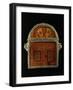 Quran-Holder in Silver, Coral, Wood and Leather, Morocco-null-Framed Giclee Print