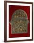 Quran-Holder in Silver, Coral, Wood and Leather, Morocco-null-Framed Giclee Print