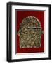 Quran-Holder in Silver, Coral, Wood and Leather, Morocco-null-Framed Giclee Print