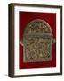 Quran-Holder in Silver, Coral, Wood and Leather, Morocco-null-Framed Giclee Print