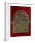 Quran-Holder in Silver, Coral, Wood and Leather, Morocco-null-Framed Giclee Print