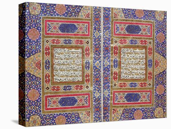 Quran Qajar, AD 1812-1813 Manuscript-null-Stretched Canvas