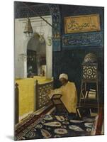 Quran Reciting-Osman Hamdi Bey-Mounted Giclee Print