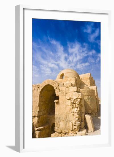 Qusayr Amra or Quseir Amra, Hummayad Hunting Pavilion, Jordan.-Nico Tondini-Framed Photographic Print