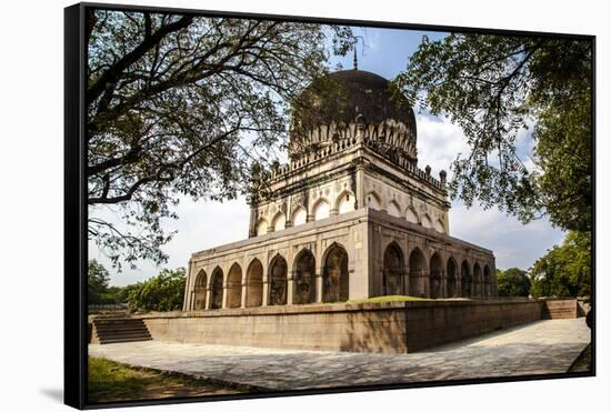Qutab Sahi Heritage Park, Hyderabad, Andra Pradesh, India, Asia-Thomas L-Framed Stretched Canvas