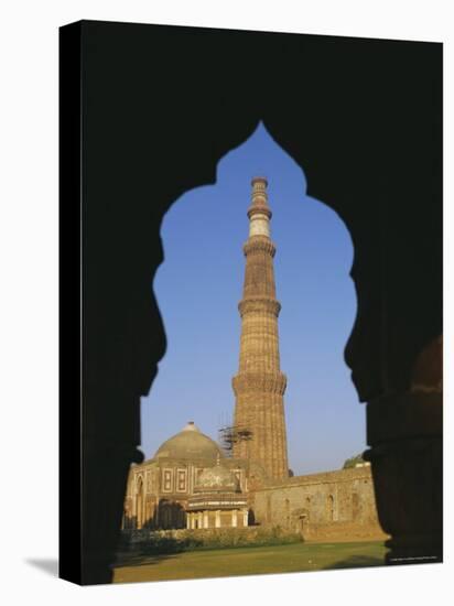 Qutb Minar, Delhi, India, Asia-Adina Tovy-Stretched Canvas