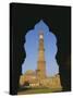 Qutb Minar, Delhi, India, Asia-Adina Tovy-Stretched Canvas