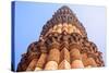 Qutb Minar, the Tallest Brick Minaret in the World , Delhi India.-jackfrog-Stretched Canvas