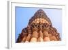 Qutb Minar, the Tallest Brick Minaret in the World , Delhi India.-jackfrog-Framed Photographic Print