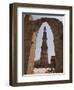 Qutb Minar Through Arch, Qutb Complex, Delhi, India, Asia-Martin Child-Framed Photographic Print