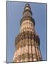 Qutb Minar, Victory Tower Built Between 1193 and 1368 of Sandstone, 73M High, Delhi, India-Tony Waltham-Mounted Photographic Print