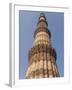 Qutb Minar, Victory Tower Built Between 1193 and 1368 of Sandstone, 73M High, Delhi, India-Tony Waltham-Framed Photographic Print