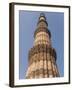 Qutb Minar, Victory Tower Built Between 1193 and 1368 of Sandstone, 73M High, Delhi, India-Tony Waltham-Framed Photographic Print