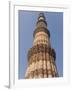 Qutb Minar, Victory Tower Built Between 1193 and 1368 of Sandstone, 73M High, Delhi, India-Tony Waltham-Framed Photographic Print