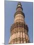 Qutb Minar, Victory Tower Built Between 1193 and 1368 of Sandstone, 73M High, Delhi, India-Tony Waltham-Mounted Photographic Print