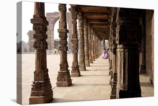 Qutub Complex, UNESCO World Heritage Site, Delhi, India, Asia-Balan Madhavan-Stretched Canvas