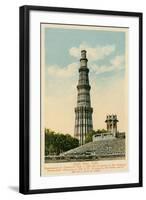 Qutub Minar Tower, Delhi, India-null-Framed Art Print