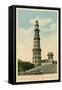 Qutub Minar Tower, Delhi, India-null-Framed Stretched Canvas