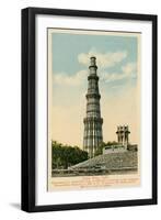 Qutub Minar Tower, Delhi, India-null-Framed Art Print