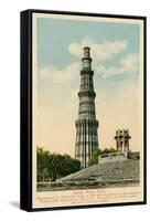 Qutub Minar Tower, Delhi, India-null-Framed Stretched Canvas