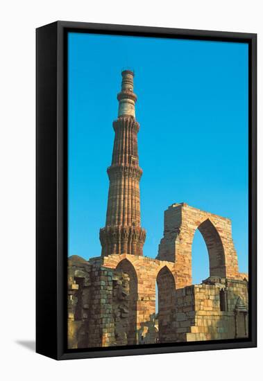 Quwwat Al Islam Mosque-null-Framed Stretched Canvas