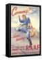 R.A.A.F. Recruiting Poster-null-Framed Stretched Canvas