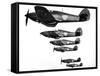 R.A.F. Hawker Hurricanes, March 1938-null-Framed Stretched Canvas